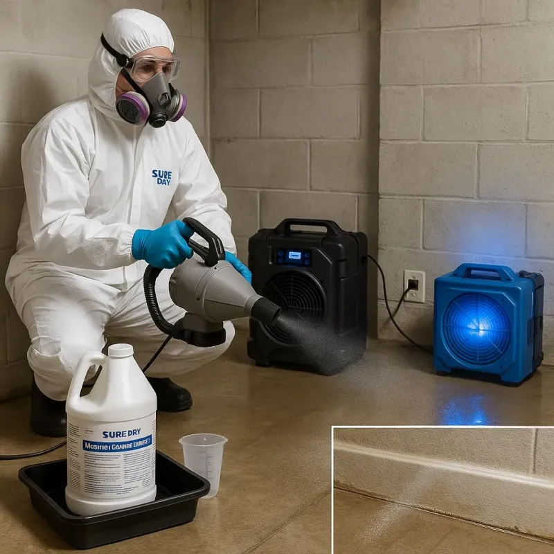 Sanitization and Odor Removal process in Skippers Corner, NC