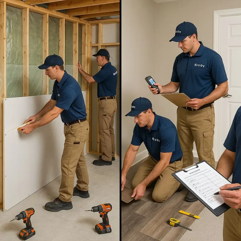 Repairs and Reconstruction process in Skippers Corner, NC