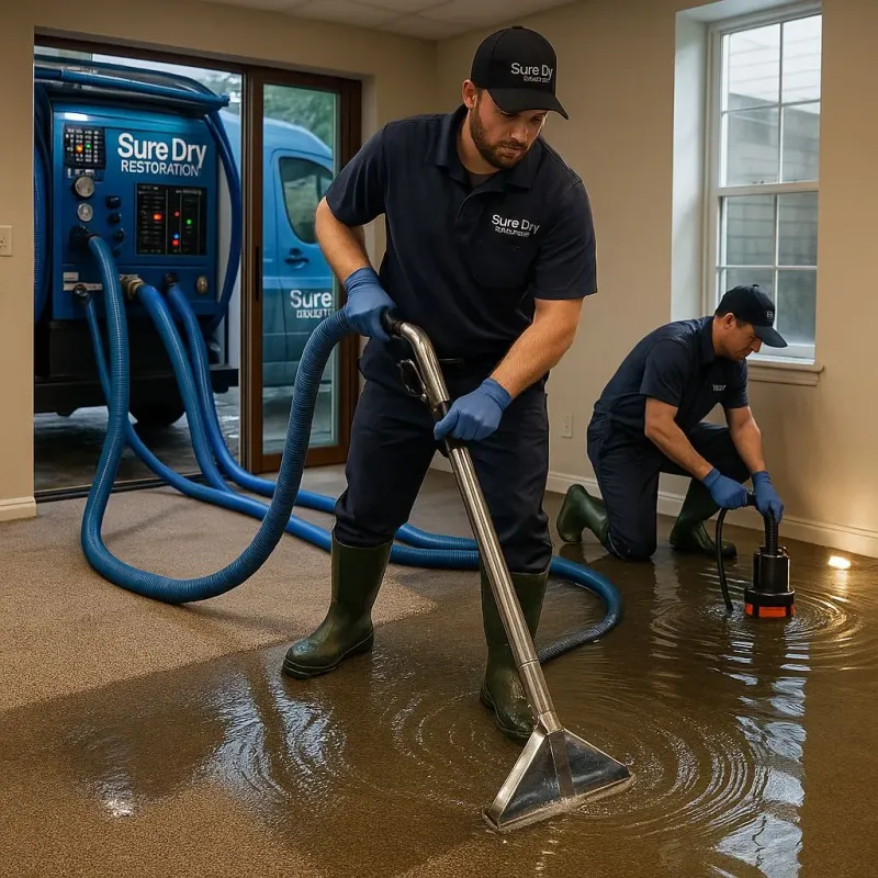 Water Extraction and Removal process in Skippers Corner, NC